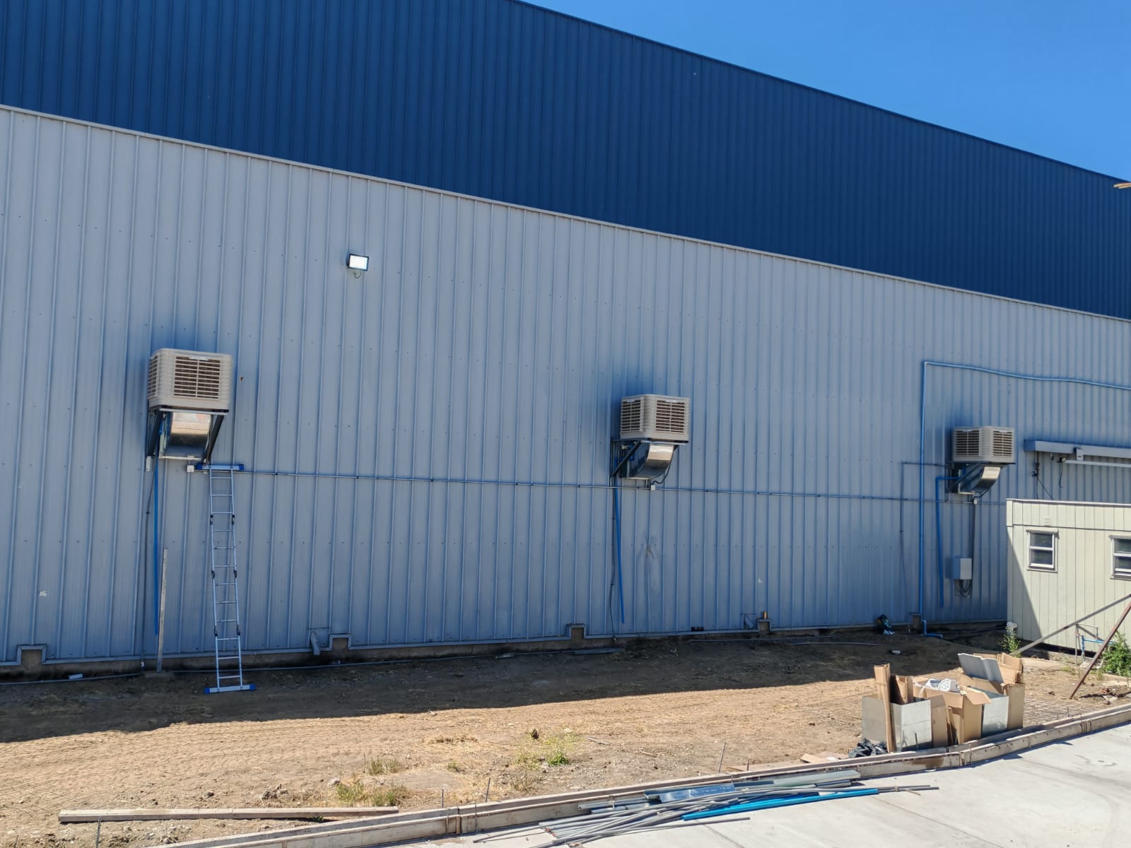 Sistema de climatización sustentable industrial