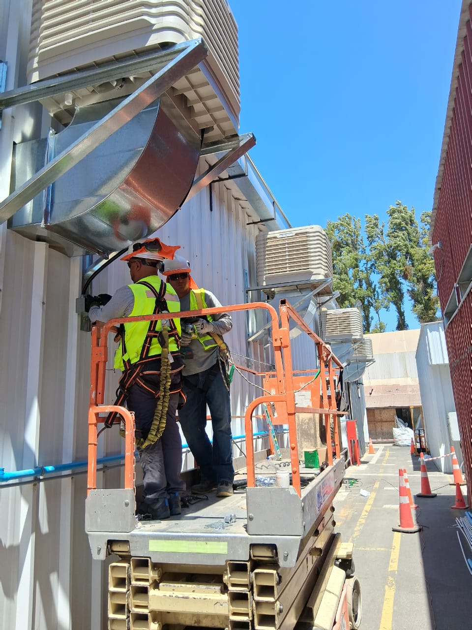 Planta industrial con climatización FrioGreen